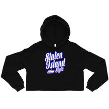 Load image into Gallery viewer, Staten Island Style Women&#39;s Crop Hoodie
